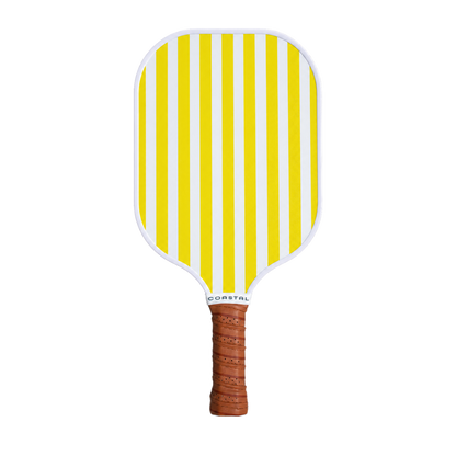 Sunrise Key yellow pickleball paddle — Coastal Athletic, Miami