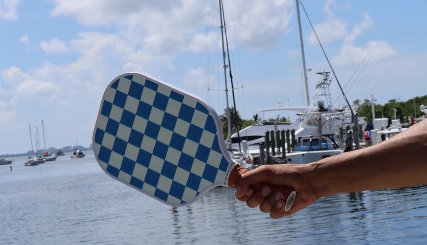 Biscayne premium pickleball paddle colorway detail