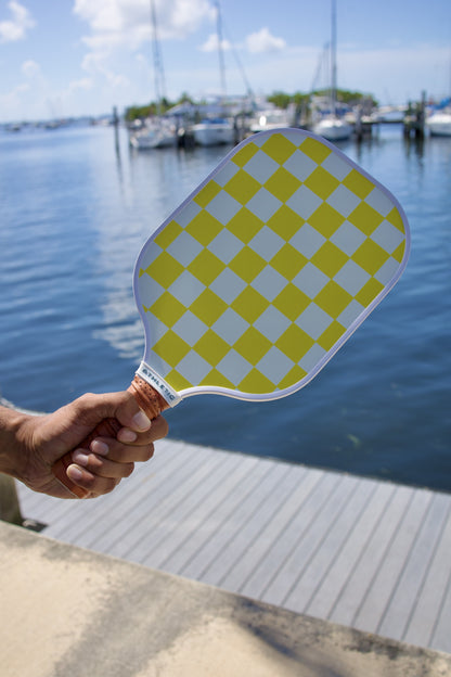 Sunrise Key premium pickleball paddle colorway detail